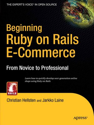 cover image of Beginning Ruby on Rails E-Commerce